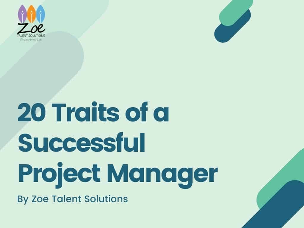 20 Traits of a Successful Project Manager