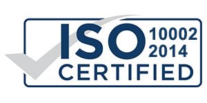 ISO 10002 – 2014 Certified