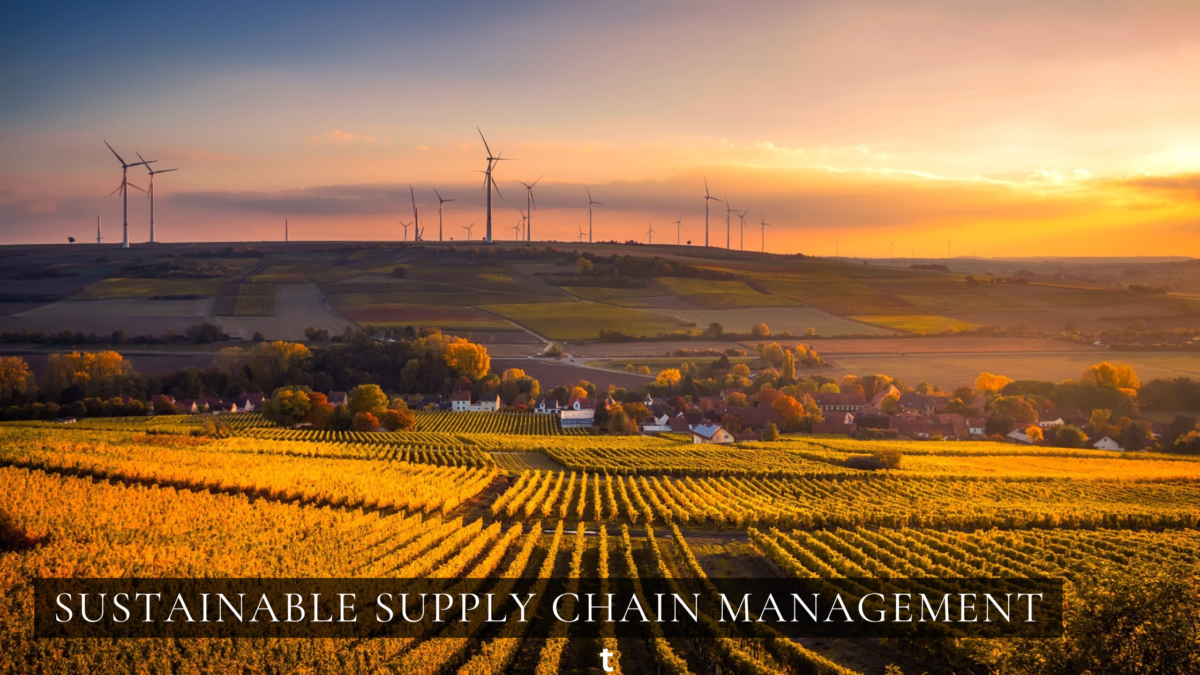 What Makes sustainable supply chain management important
