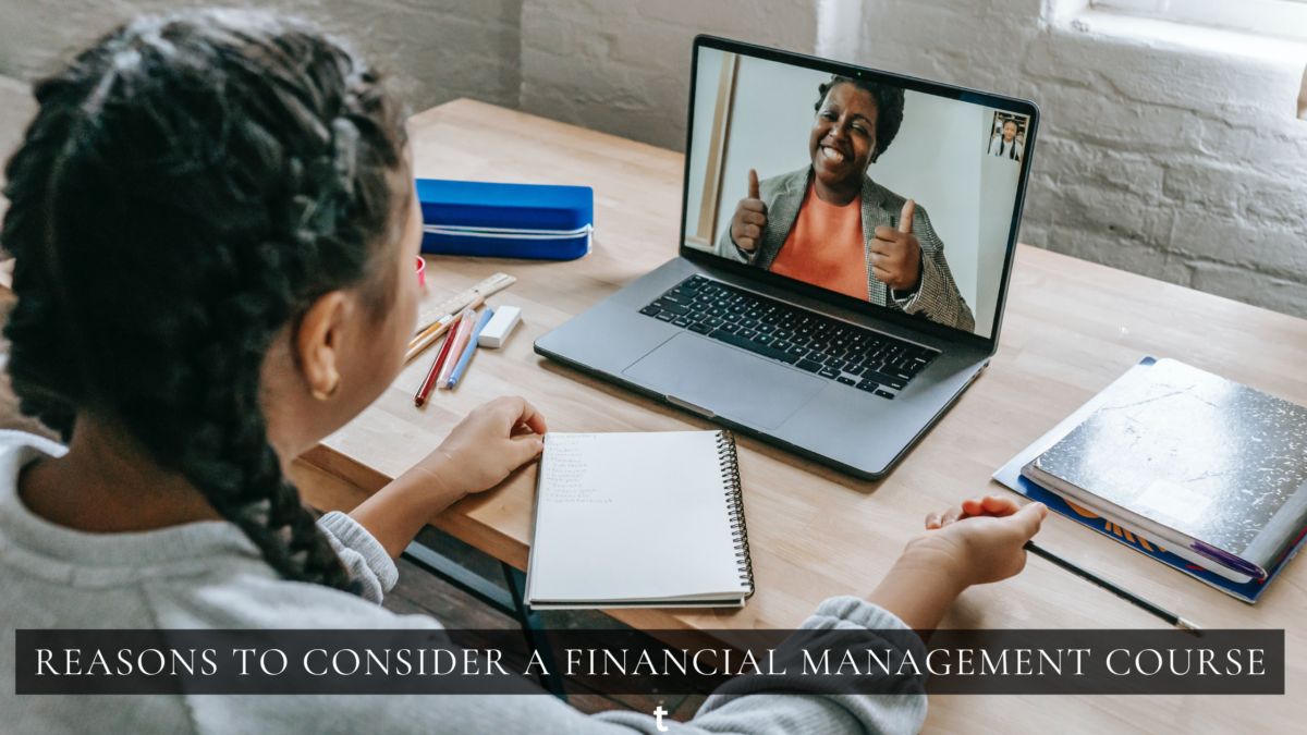 reasons to consider a Financial Management Course