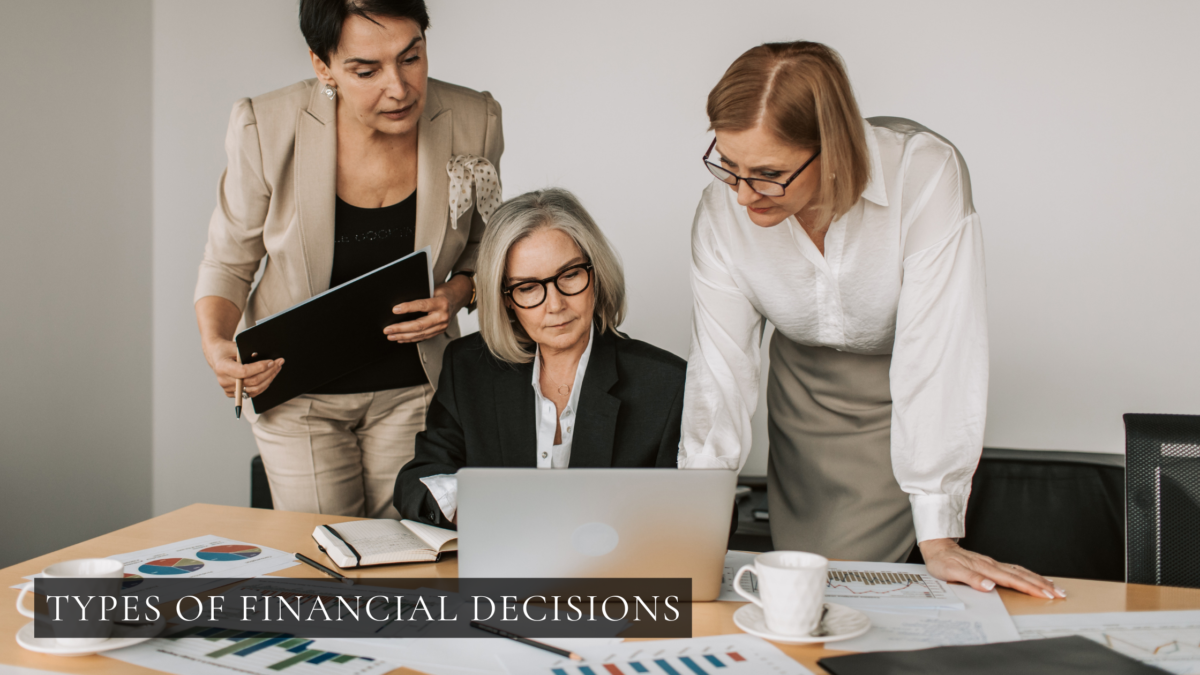 types of Financial Decisions