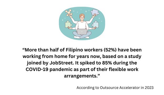 a study from JobStreet Filipino workforce